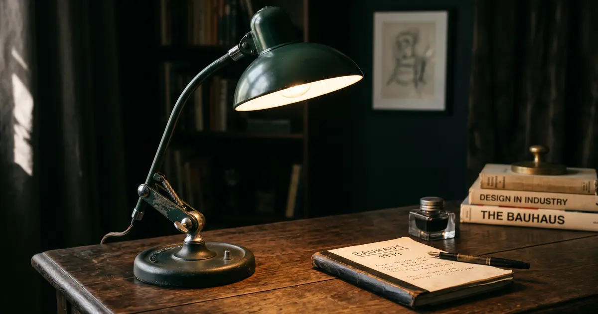 Kaiser idell Bauhaus-Lampe Ankauf Köln – Original Gelenkleuchte aus den 1930ern
