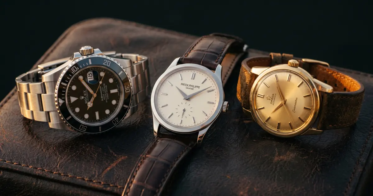 Armbanduhren Ankauf Köln – Rolex, Patek Philippe und Omega bei Haushaltsauflösungen